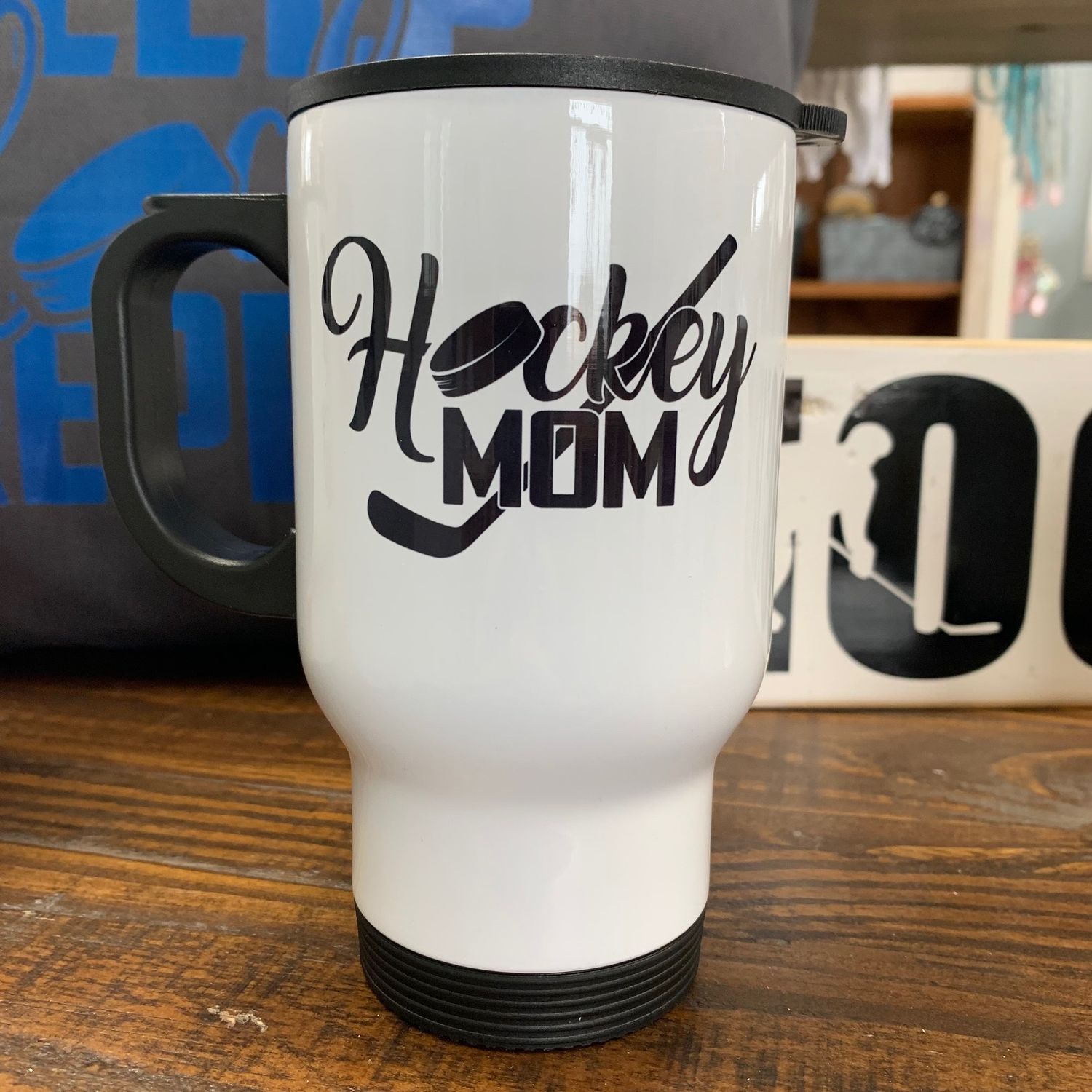 Hockey Mom Design for Drinkware