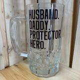 Husband Daddy Protector Hero Design for Drinkware