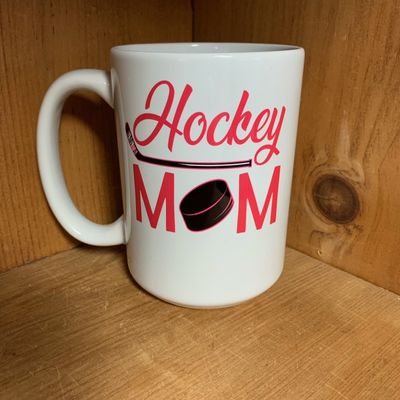 Hockey Mom Design for Drinkware