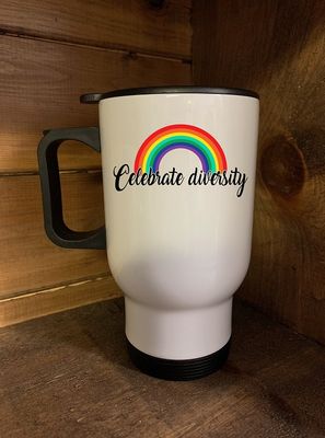 Celebrate Diversity Design for Drinkware
