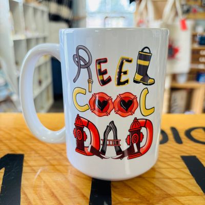 Reel Cool Dad Design for Drinkware