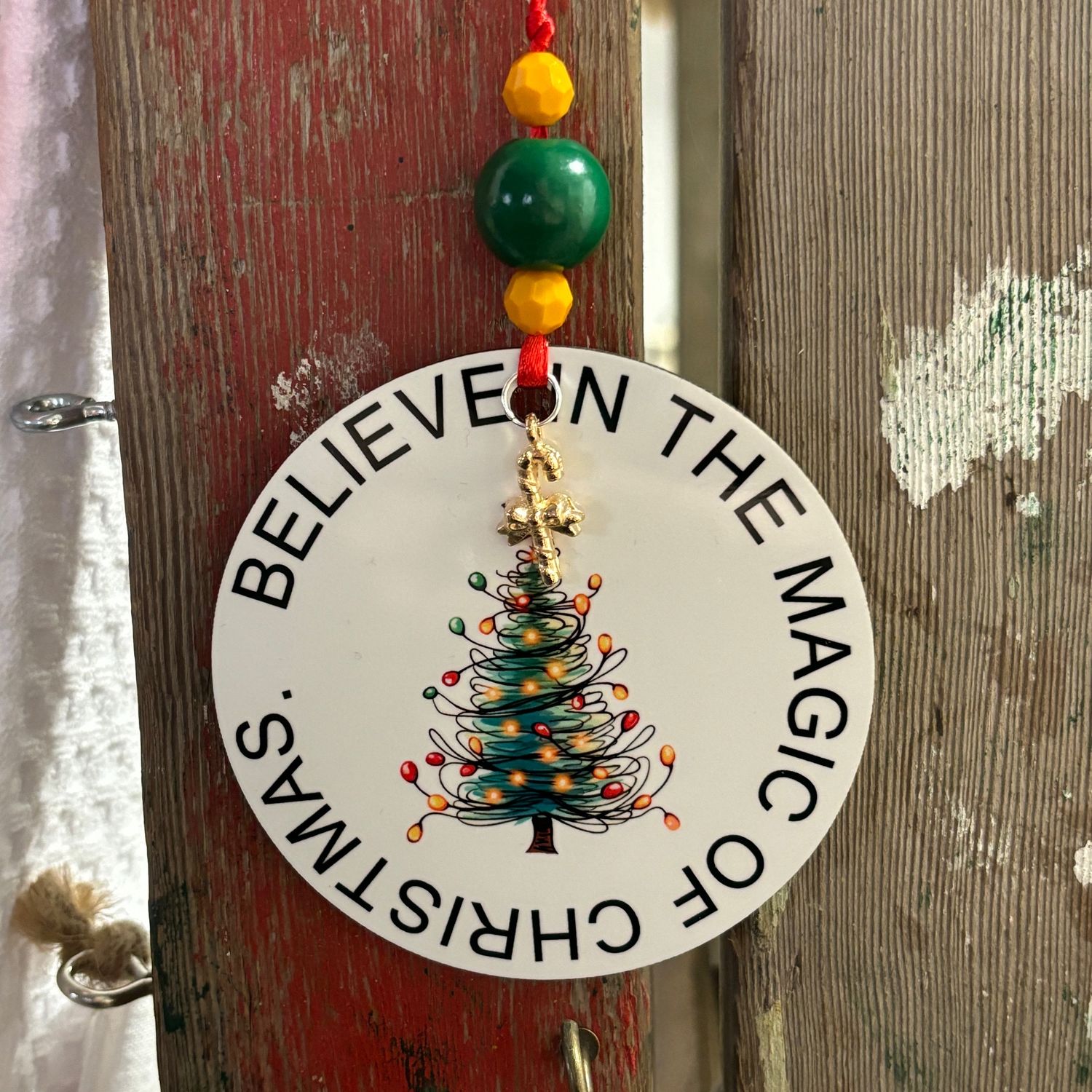 Believe In The Magic Of Christmas Ornament