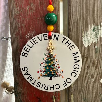 Believe In The Magic Of Christmas Ornament