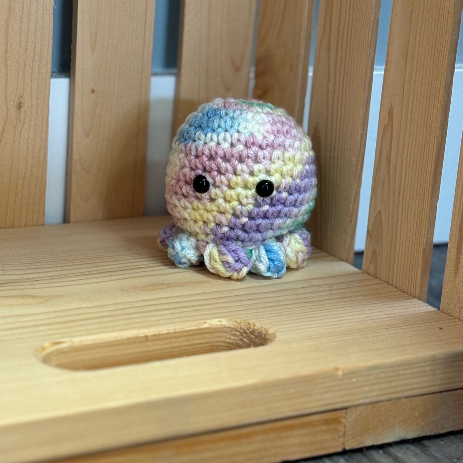 Crochet Squeaky Octopus