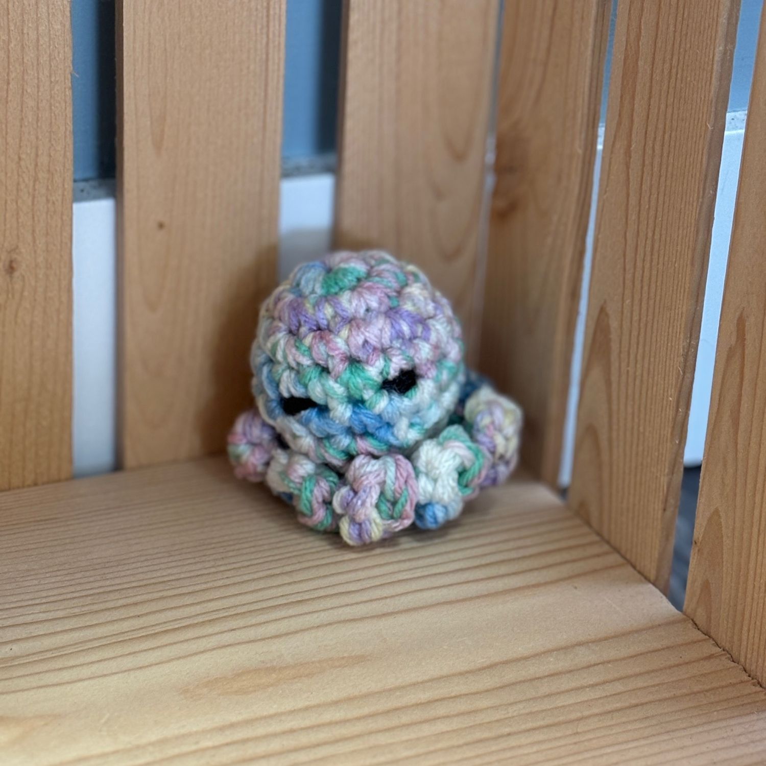Crochet Squeaky Octopus