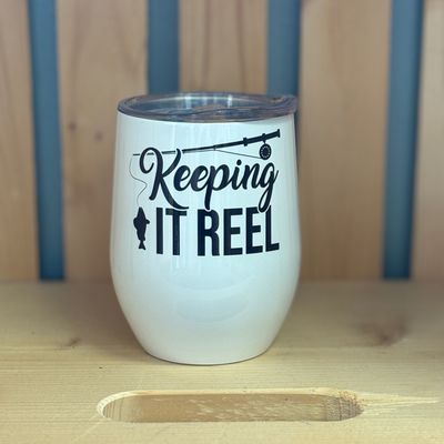 Keeping It Reel Design for Drinkware