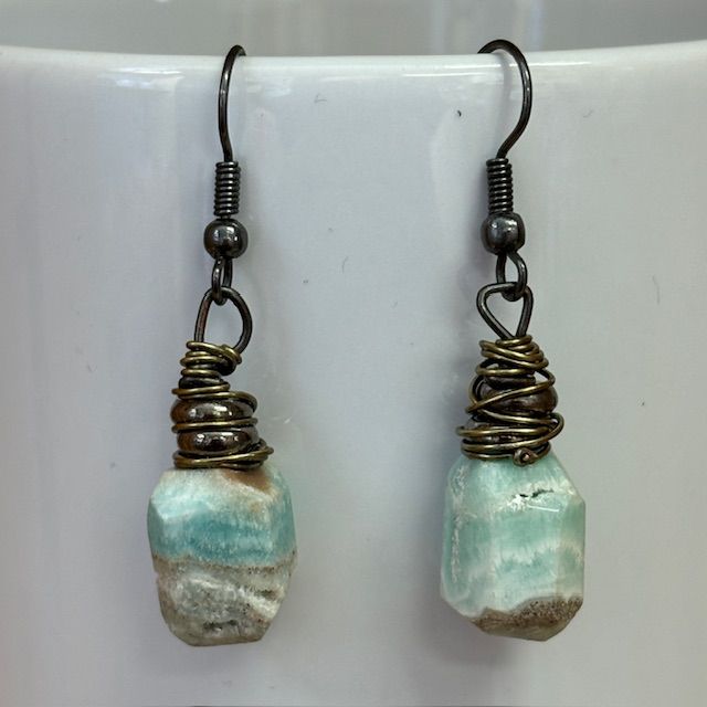 Aragonite Earrings