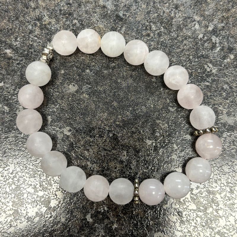 Rose Quartz Bracelet Grade A