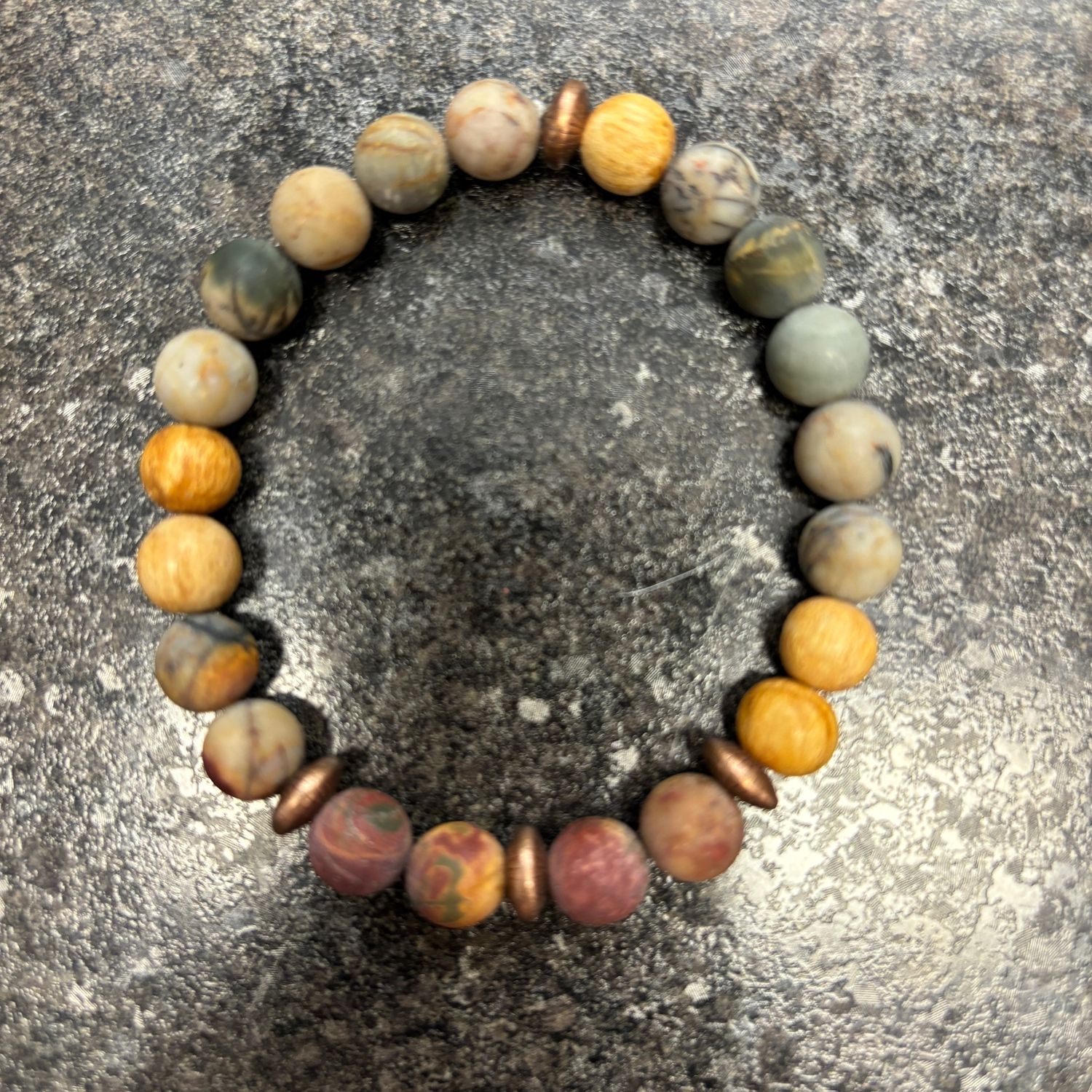 Indian Jasper Bracelet Grade A
