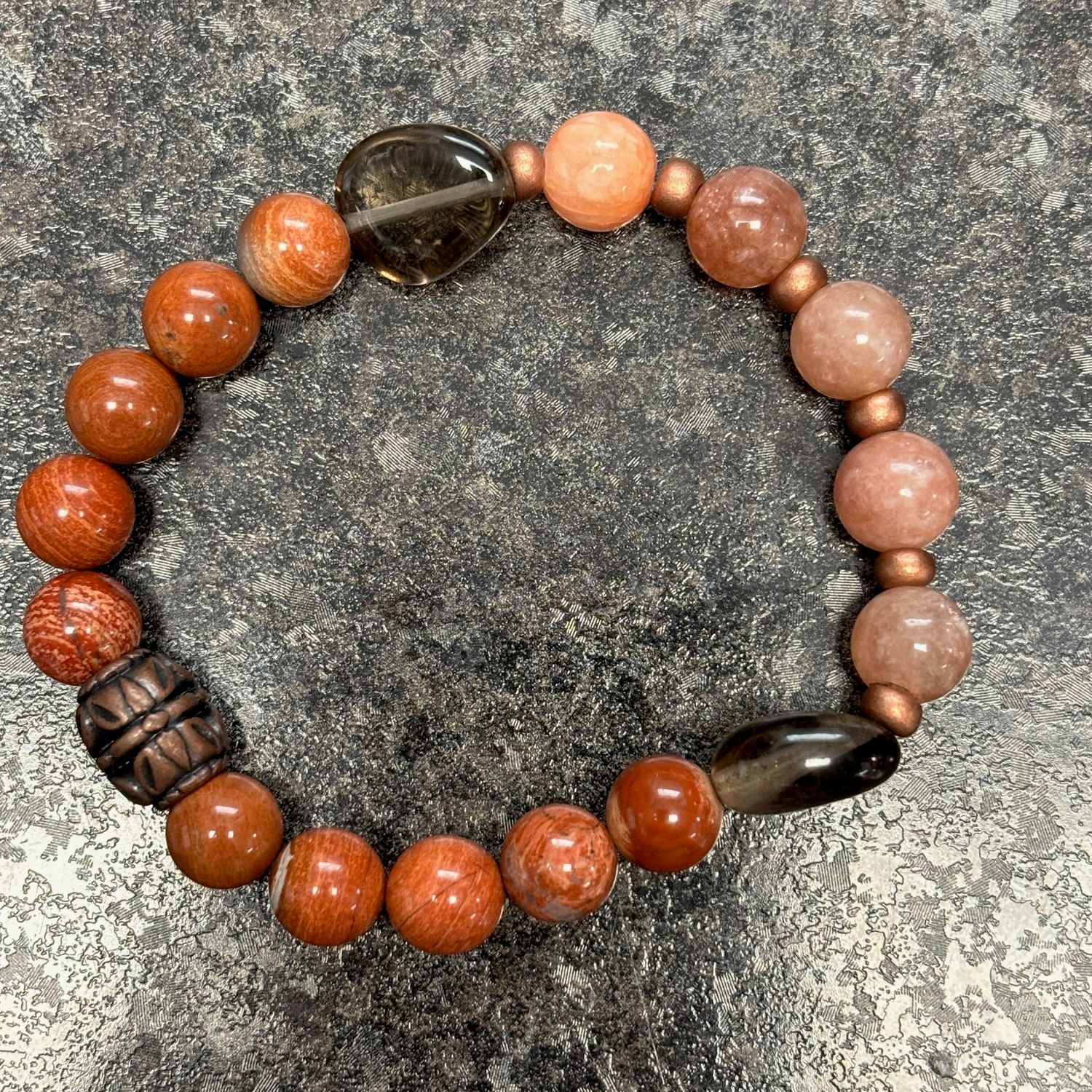 Jasper &amp; Moonstone Bracelet