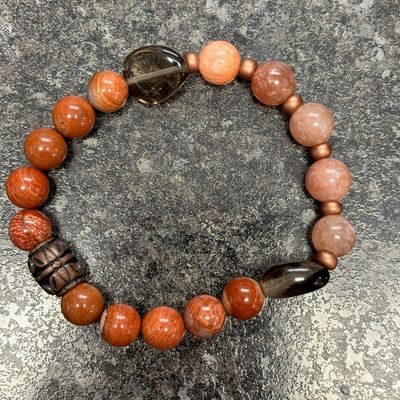 Jasper &amp; Moonstone Bracelet
