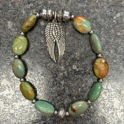 African Turquoise Bracelet