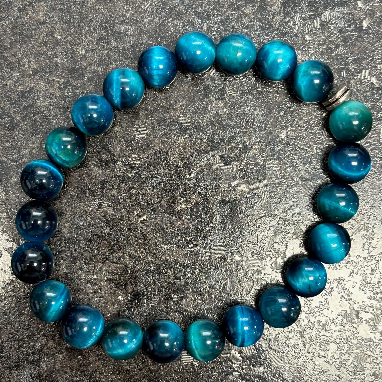 Blue Tiger Eye Bracelet