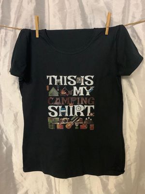 This Is My Camping Shirt Design for Shirt