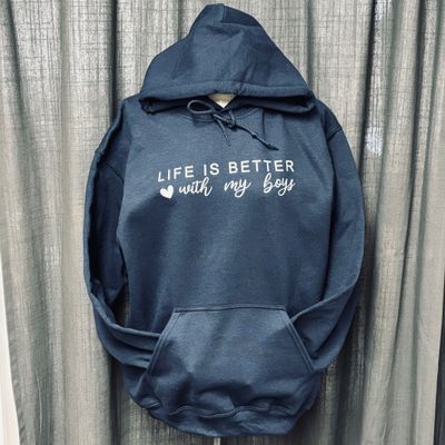 Life Is Better With My Boys Design for Shirt
