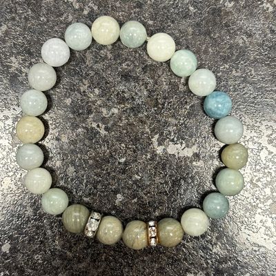 Amazonite &amp; Jasper Bracelet