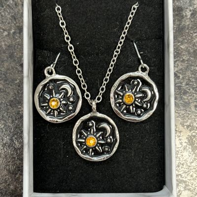 Sun and Moon Necklace