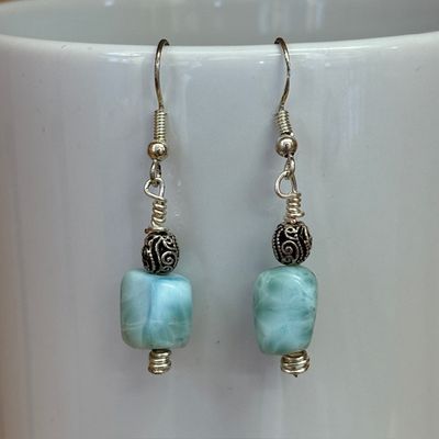 Larimar Earrings