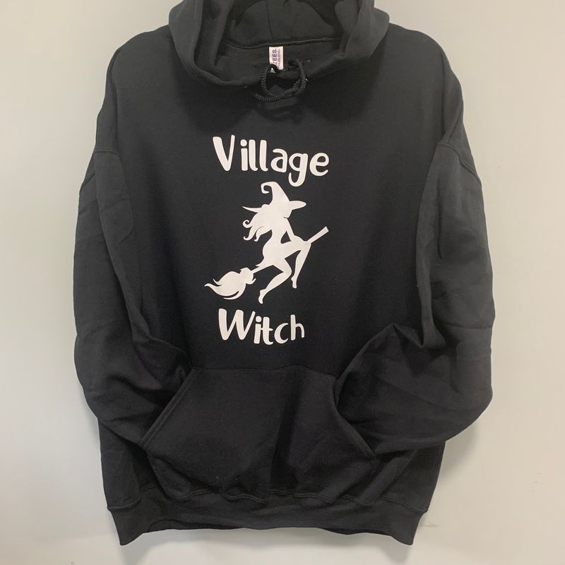 Village Witch Design for Shirt