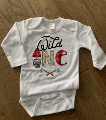Wild One Infant Shirt Design