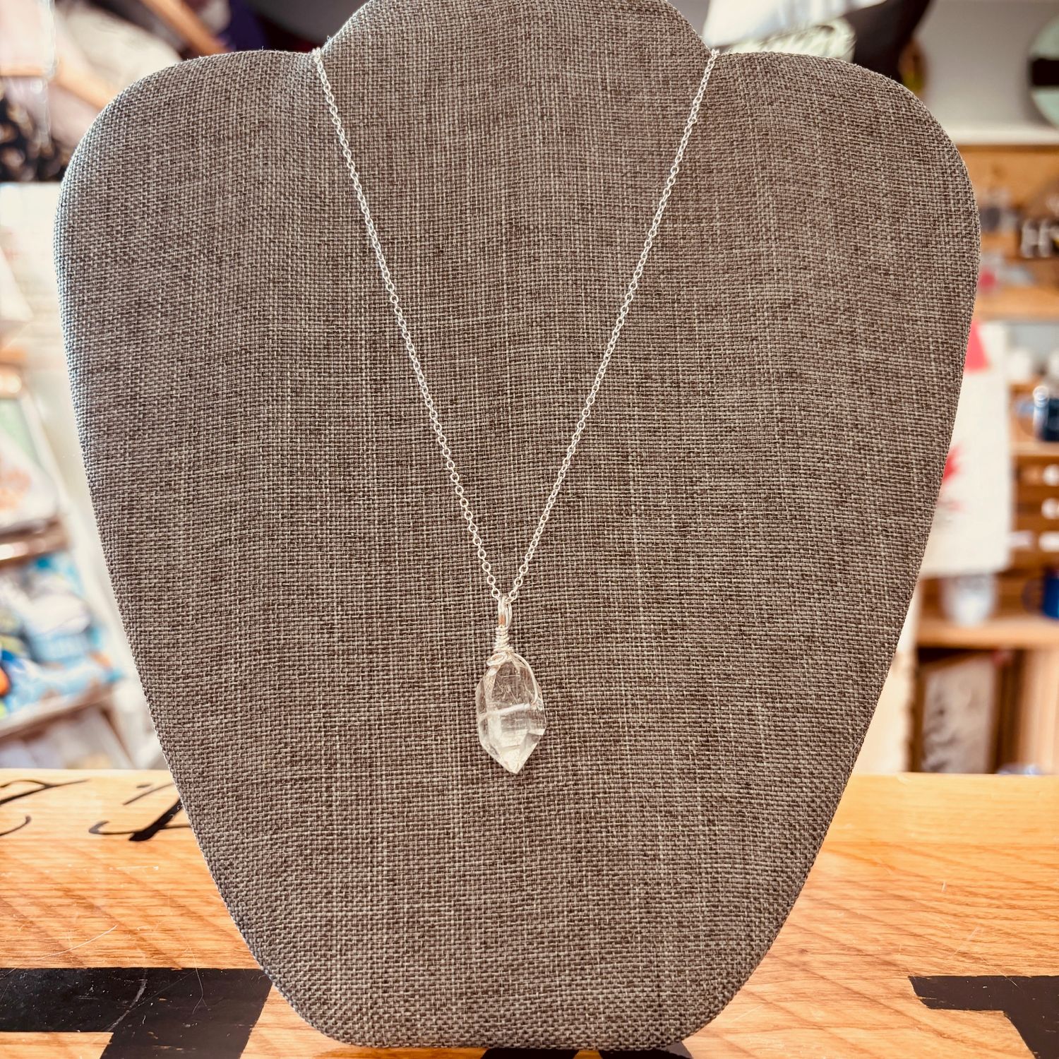 Arkansas Herkimer Diamond Necklace