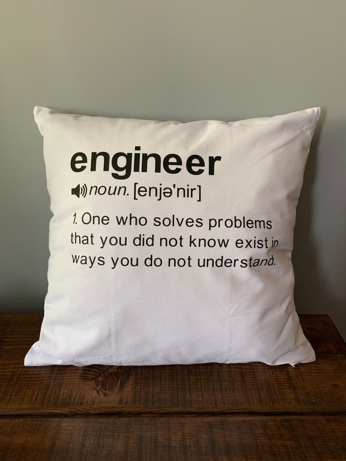 Engineer Pillow