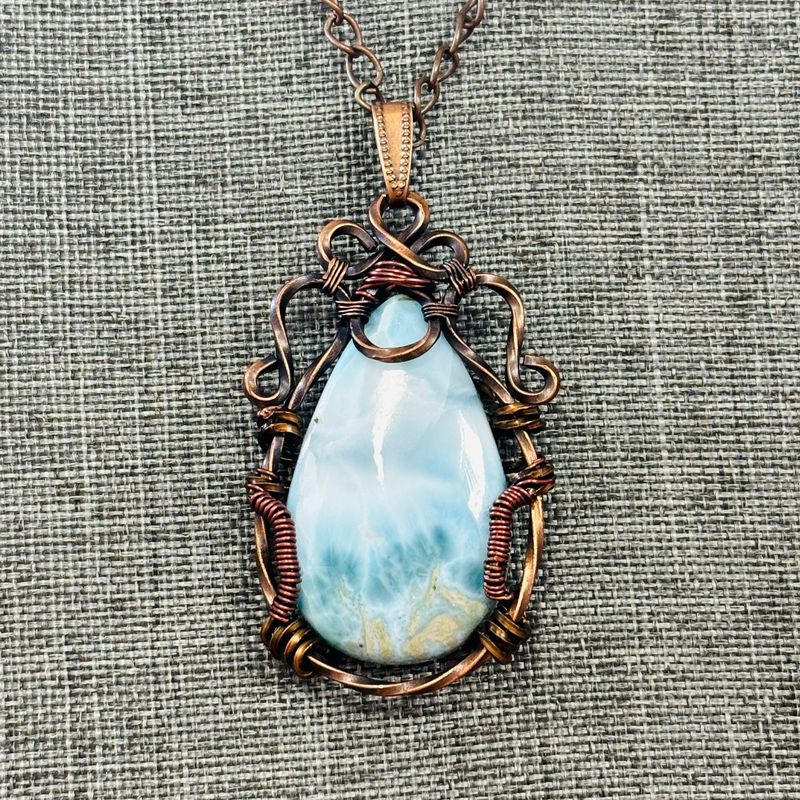 Larimar Necklace