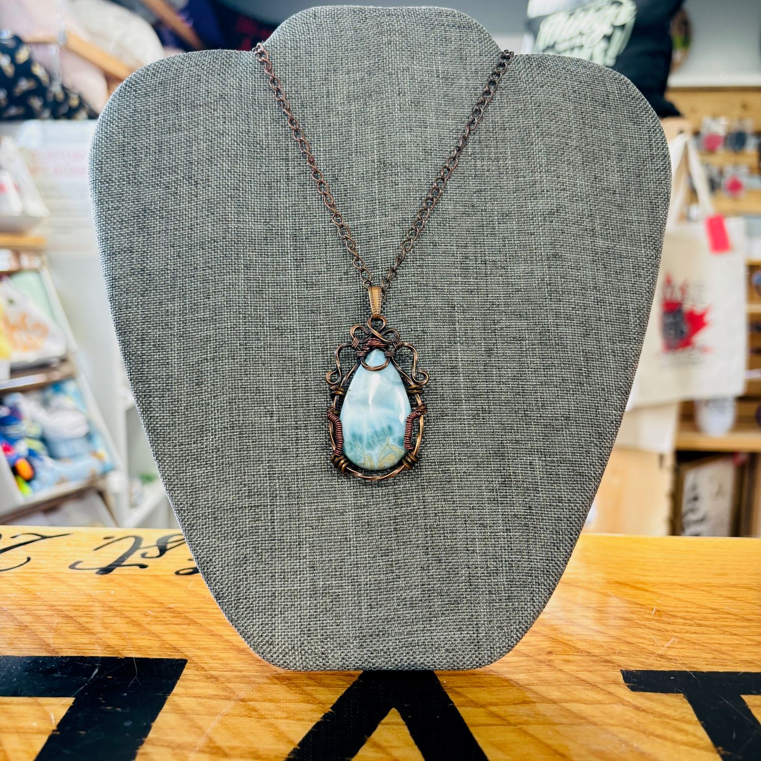 Larimar Necklace