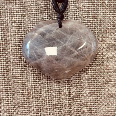 Black Moonstone Necklace