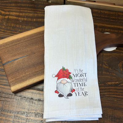 It&#39;s The Most Wonderful Time Of The Year Tea Towel