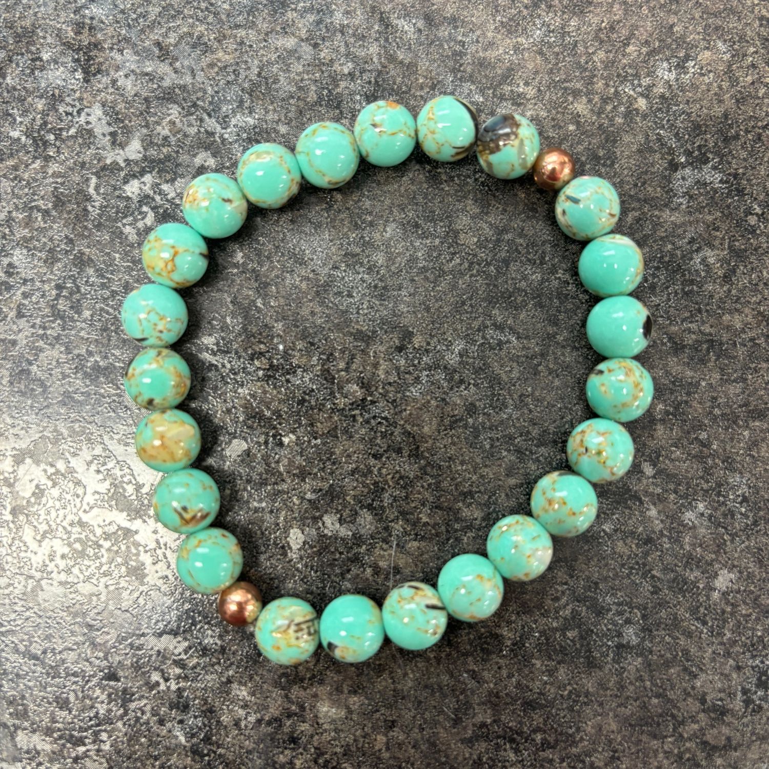 Shell Turquoise Bracelet