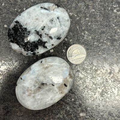 Moonstone Palm Stone