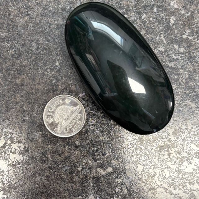 Rainbow Obsidian Palm Stone