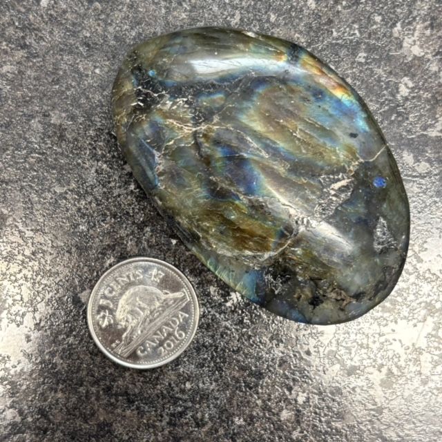 Labradorite Palm Stone