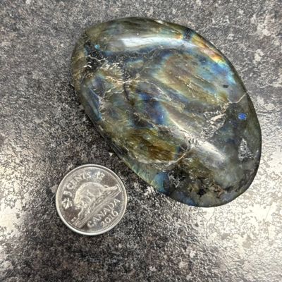 Labradorite Palm Stone