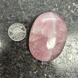 Rose Quartz Palm Stone