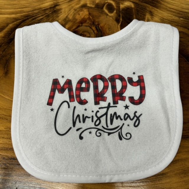 Merry Christmas Bib