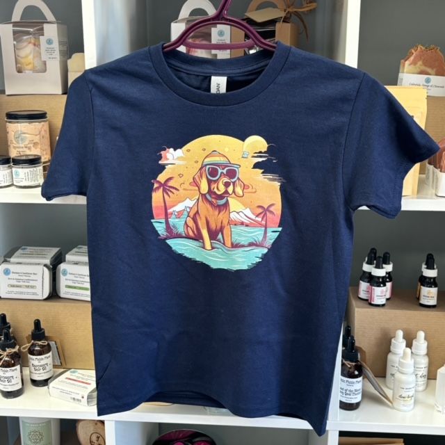 Beach Dog Design for Youth Shirt