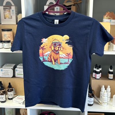 Beach Dog Design for Youth Shirt