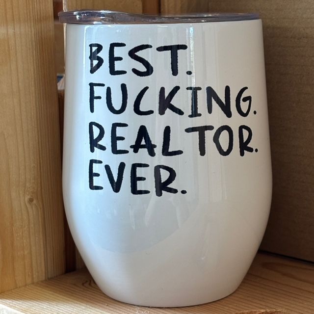 Best Fucking Realtor Ever Design for Drinkware