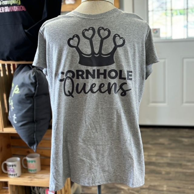 Cornhole Queens Ladies Shirt Size XL