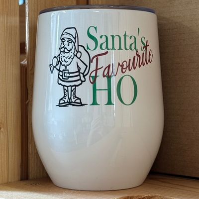 Santa&#39;s Favourite Ho Design for Drinkware