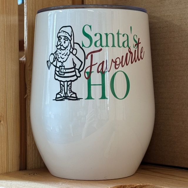 Santa&#39;s Favourite Ho Design for Drinkware