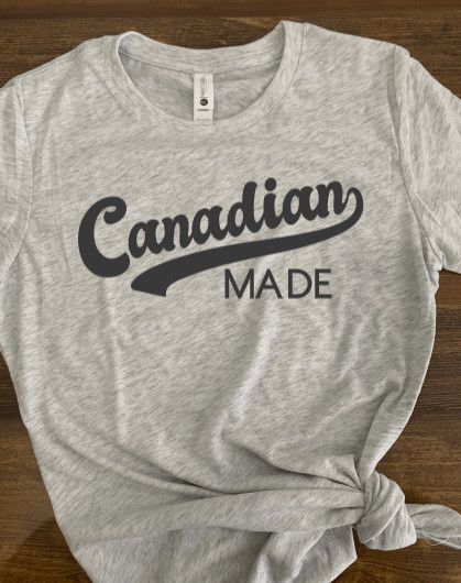 Canadian Made Design For Shirt