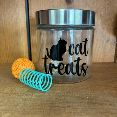 Cat Treats Treat Jar