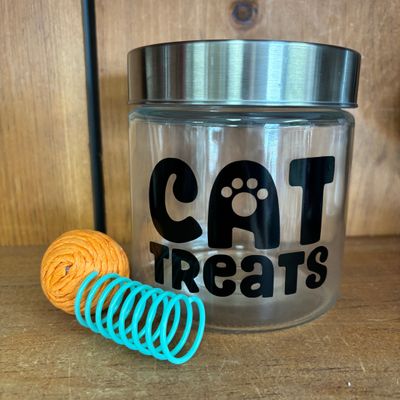 Cat Treats Treat Jar