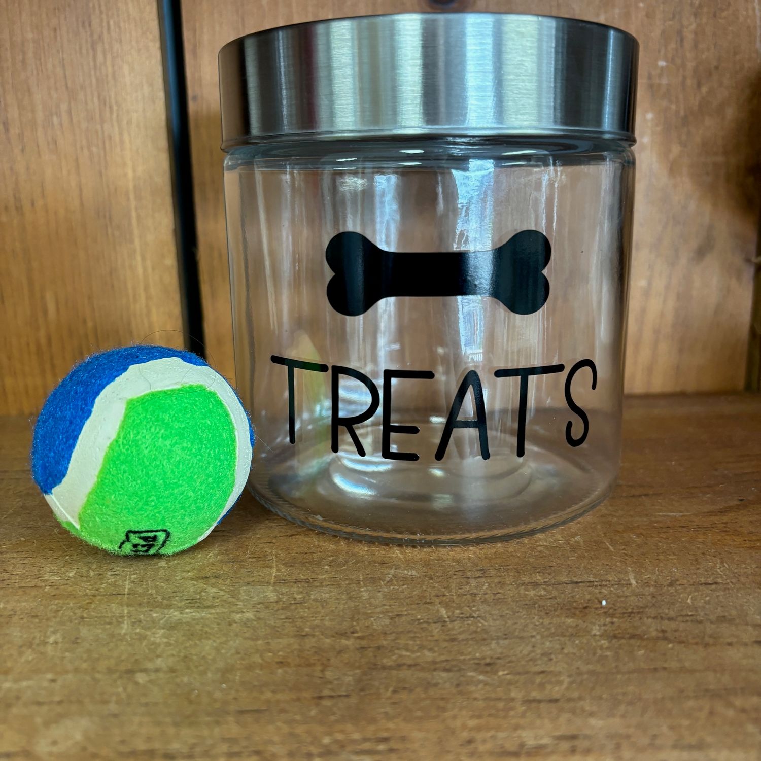 Dog Bone Treat Jar