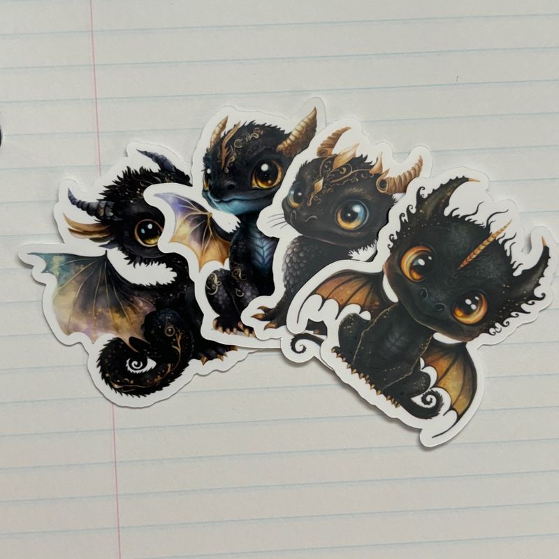 Dragon Stickers (4 pk)