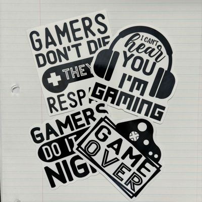 Gamer Stickers