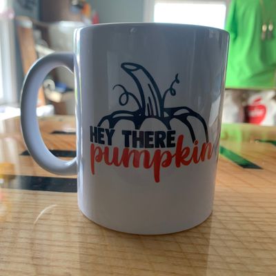 Hey There Pumpkin Design for Drinkware